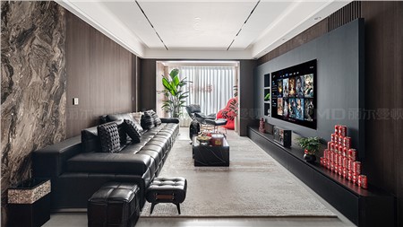 16.8w打造意式暗黑風(fēng)格的家130m² | 麗爾曼頓全房全屋整裝